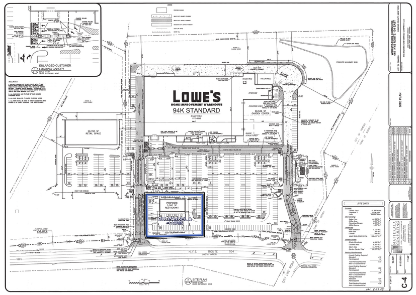 444 NY-104, Oswego, NY for lease - Site Plan - Image 1 of 1