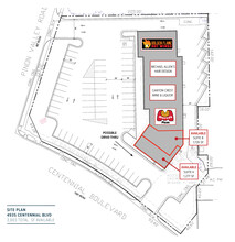 4935 Centennial Blvd, Colorado Springs, CO for lease Site Plan- Image 2 of 2