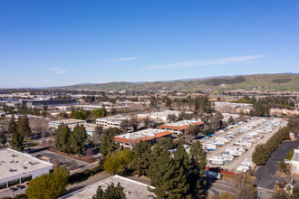 6830 Via del Oro, San Jose, CA - AERIAL  map view