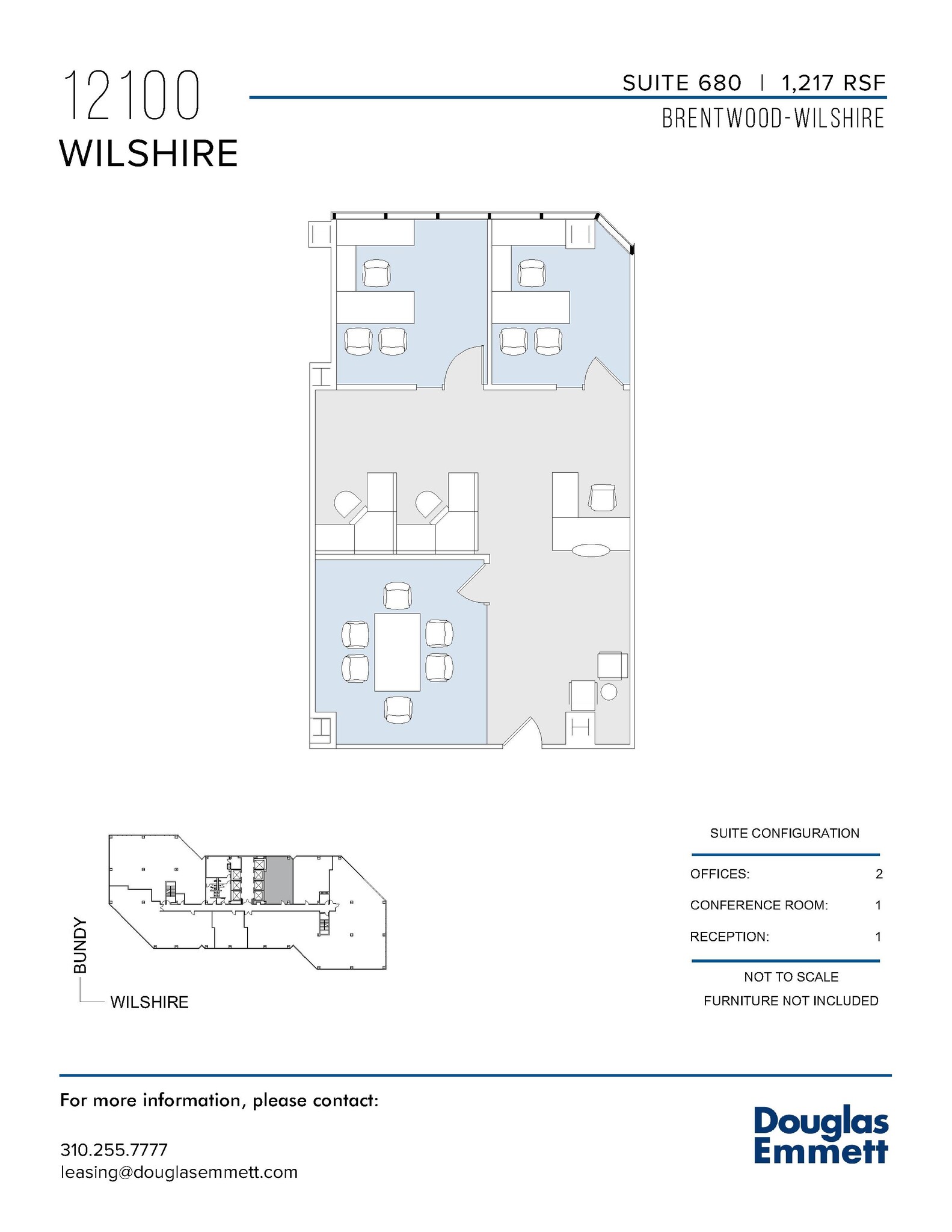 12100 Wilshire Blvd, Los Angeles, CA for lease Floor Plan- Image 1 of 1