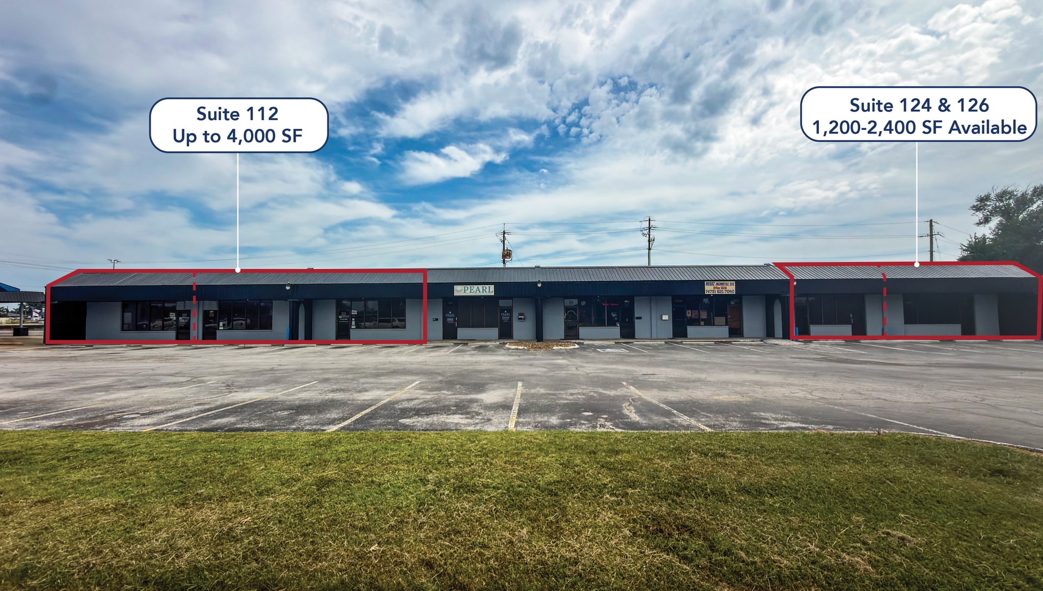 114-126 N 13th St, Rogers, AR for lease Building Photo- Image 1 of 4