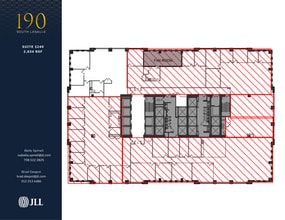 190 S La Salle St, Chicago, IL for lease Floor Plan- Image 1 of 1