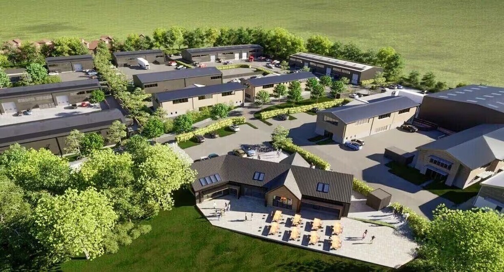 Northfields, Winchester for lease - Aerial - Image 2 of 4