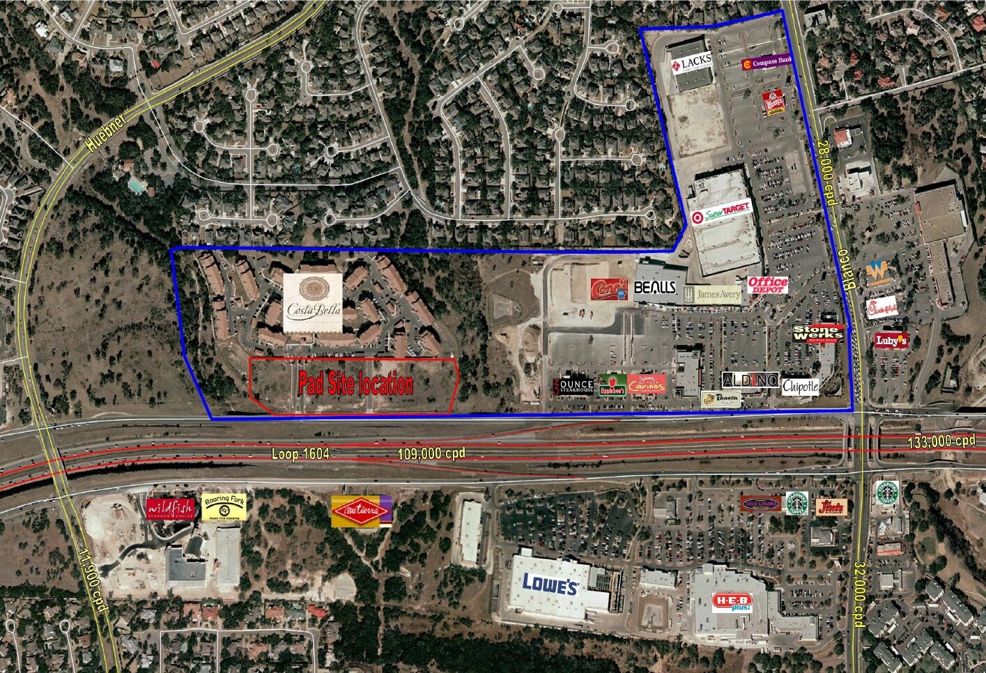 Loop 1604, San Antonio, TX 78258 - Pad Sites | LoopNet