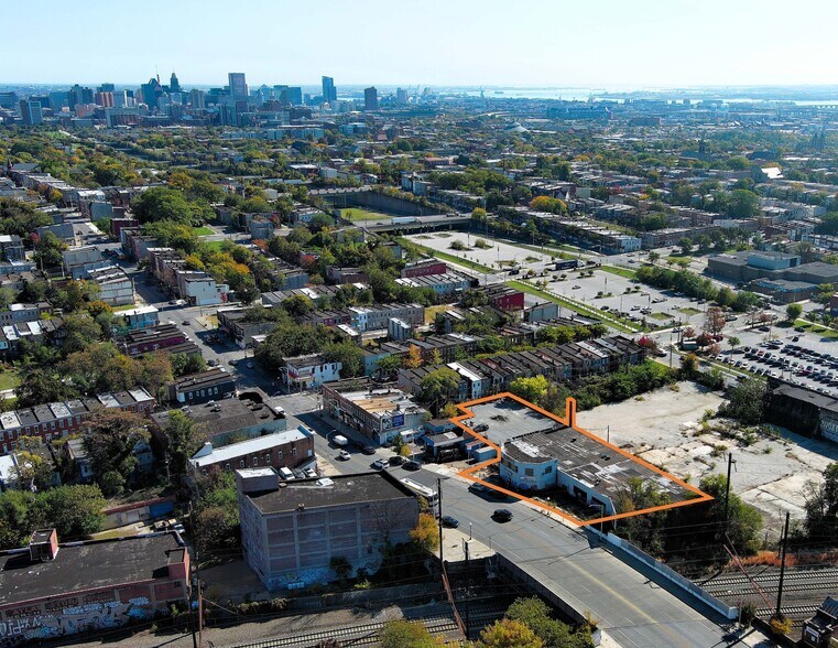 2127 Edmondson, Baltimore, MD 21223 1 Auction 36K SF Building 10K VPD