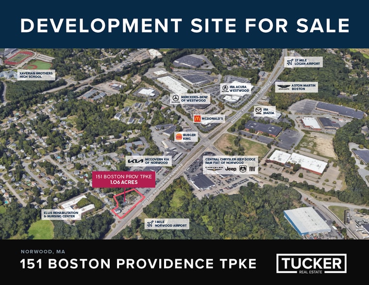 151 Boston Providence Tpke, Norwood, MA for sale - Building Photo - Image 1 of 4