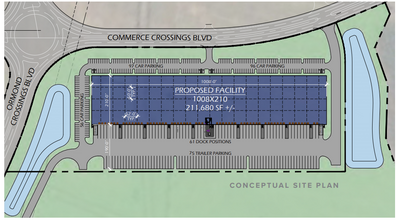 Se Corner of Pineland Trail & N. Tymber Creek Rd, Ormond Beach, FL for lease Site Plan- Image 1 of 2