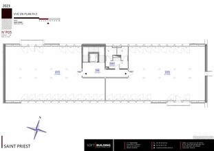 Office in Saint-Priest for lease Floor Plan- Image 2 of 5