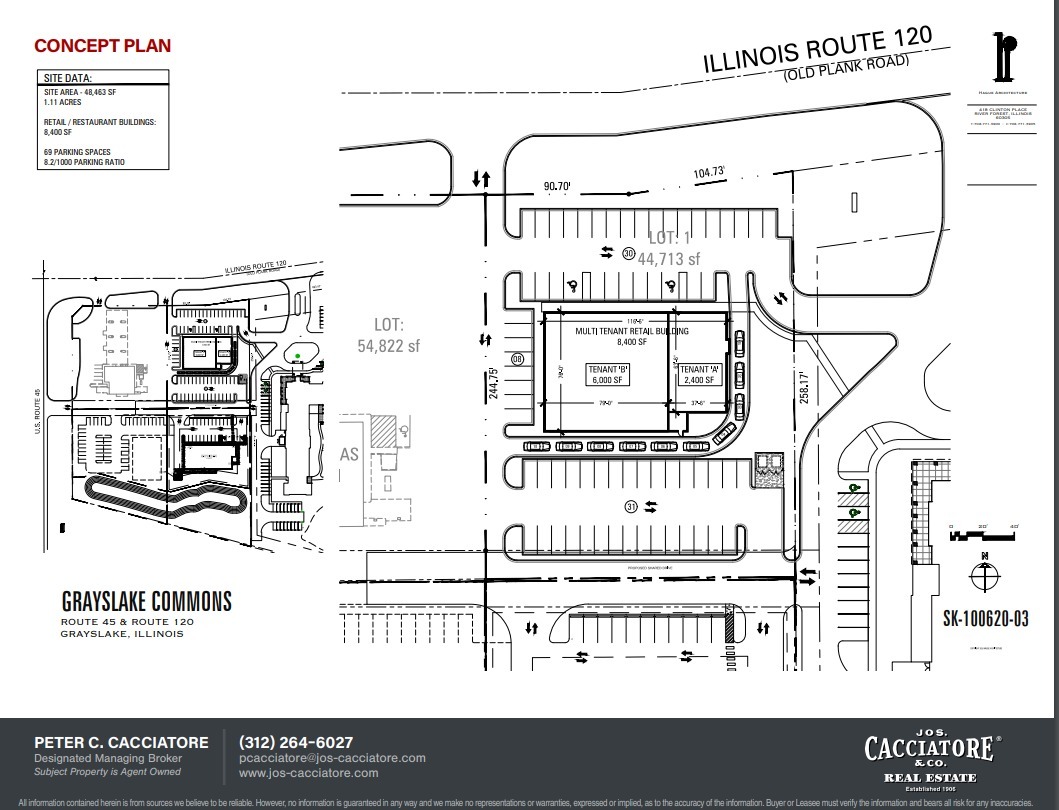 SEC Route 120, Grayslake, IL for lease Site Plan- Image 1 of 1