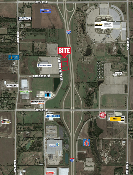 N Of NWc Briar Rose Ln. & Hartman Arena Dr, Park City, KS for sale - Building Photo - Image 1 of 1