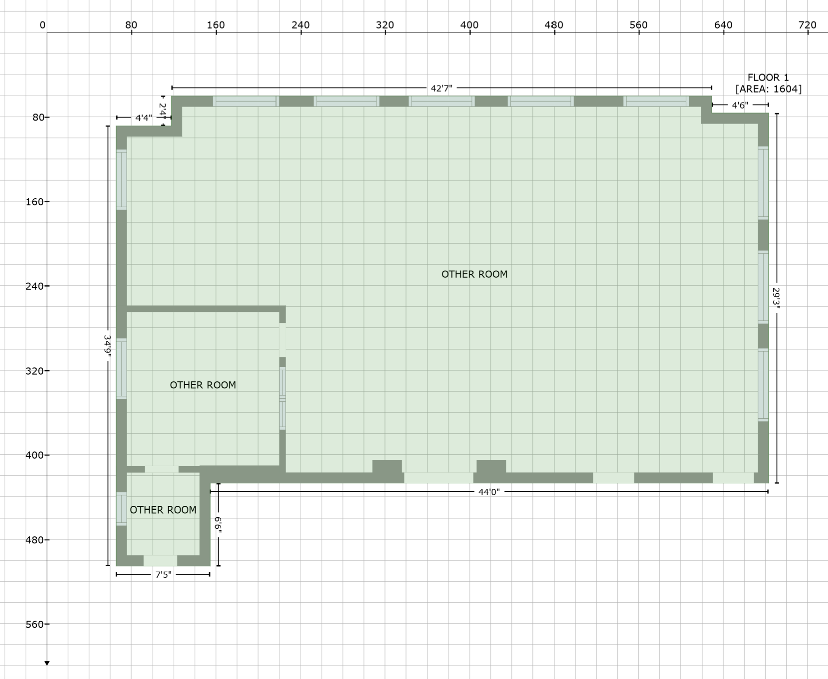 16 S River St, Wilkes Barre, PA for lease Floor Plan- Image 1 of 8