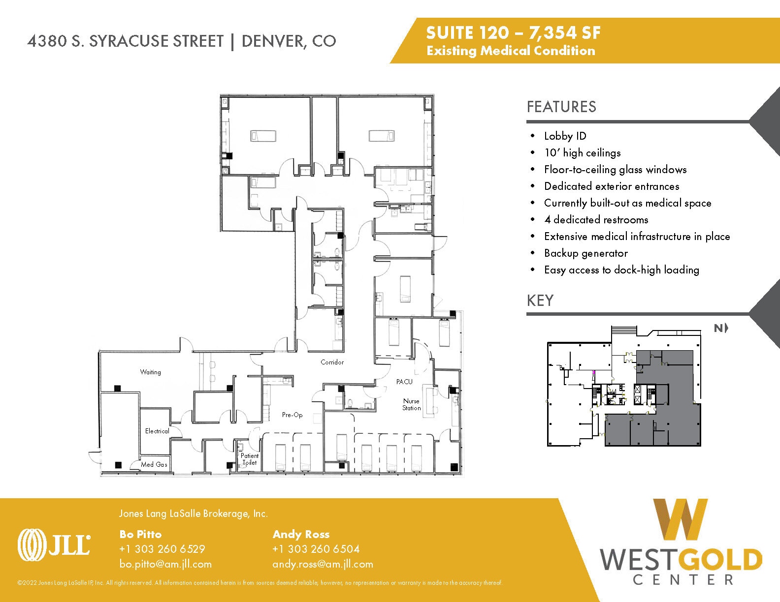 4380 S Syracuse St, Denver, CO for lease Floor Plan- Image 1 of 2