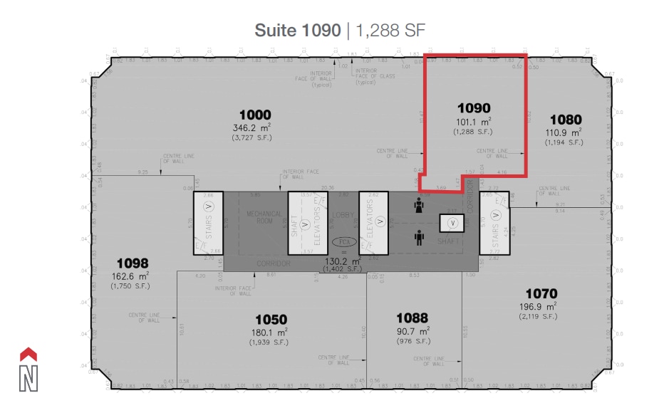 1200 W 73rd Ave, Vancouver, BC for lease Floor Plan- Image 1 of 1