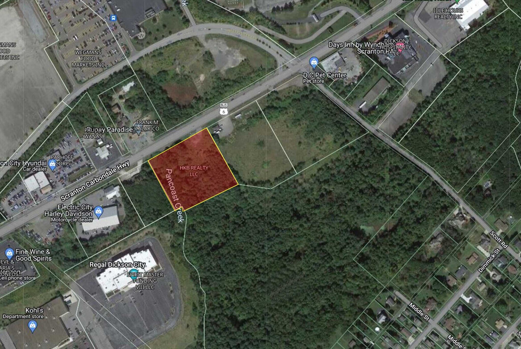 Route 6 (Scranton/Carbondale Hwy), Dickson City, PA 18519