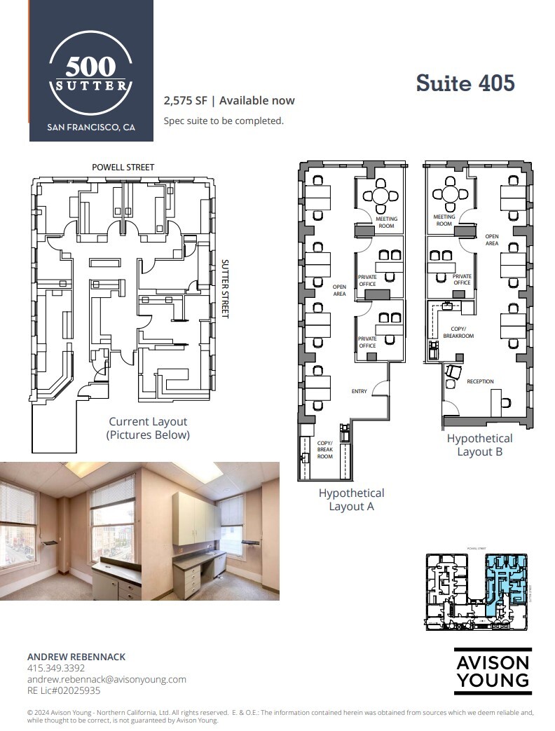 500 Sutter St, San Francisco, CA for lease Floor Plan- Image 1 of 1