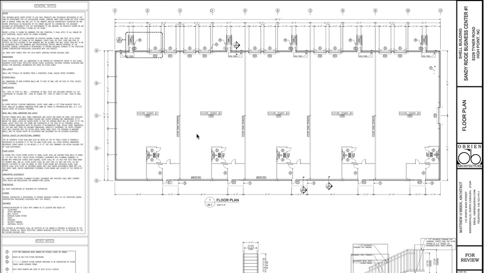 8229 Tyner Rd, Colfax, NC for lease - Floor Plan - Image 2 of 4