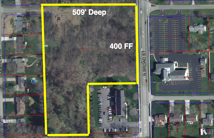 N Broad St, Canfield, OH for sale - Aerial - Image 2 of 3