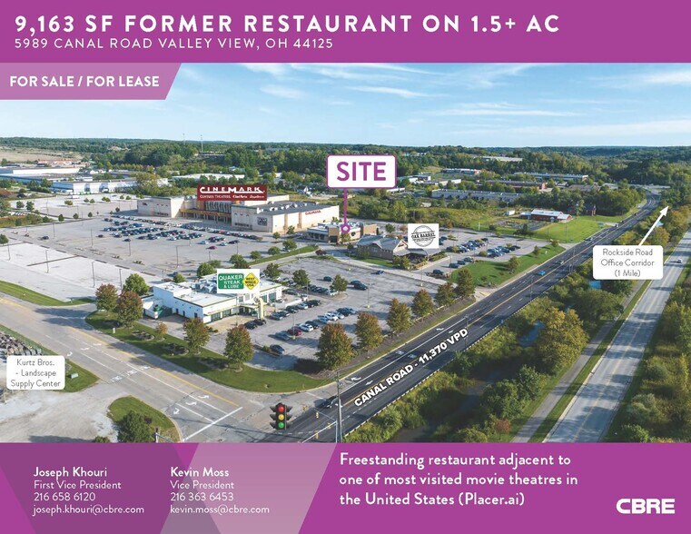 5989 Canal Rd, Valley View 44125 Retail for Sale