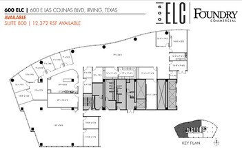 600 E Las Colinas Blvd, Irving, TX for lease Floor Plan- Image 1 of 1