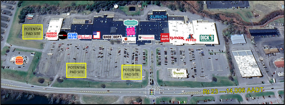 5006 State Highway 23, Oneonta, NY for lease - Aerial - Image 3 of 12