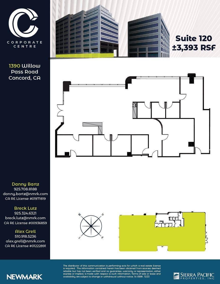 1390 Willow Pass Rd, Concord, CA for lease Floor Plan- Image 1 of 1