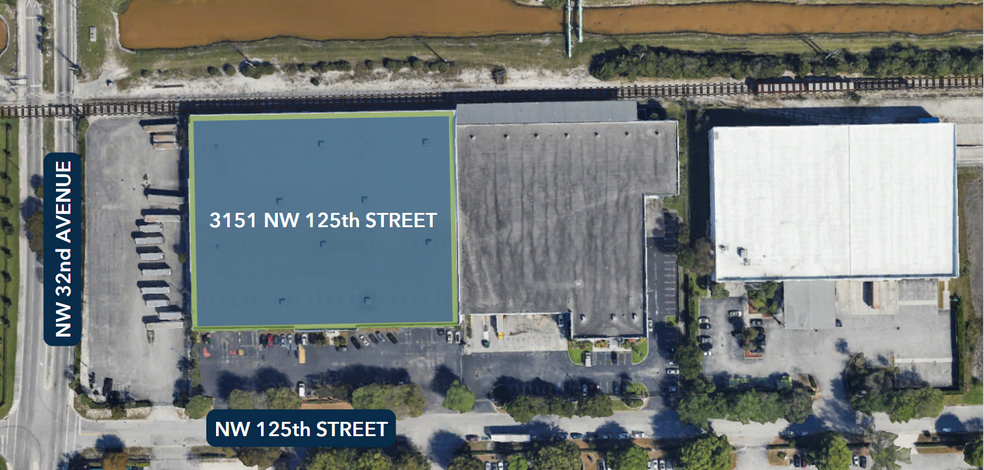 3121-3151 NW 125th St, Miami, FL for lease - Aerial - Image 2 of 5