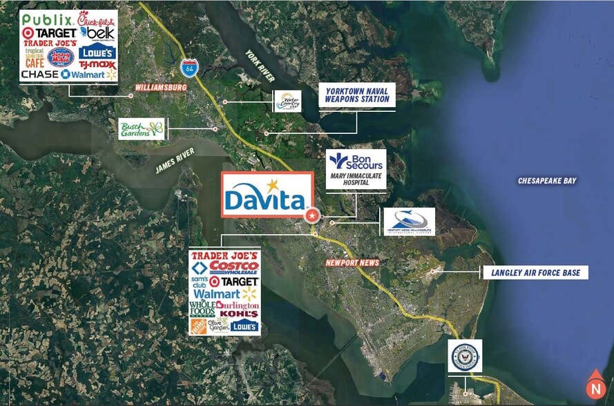 716 Denbigh Blvd, Newport News, VA for sale - Building Photo - Image 3 of 4