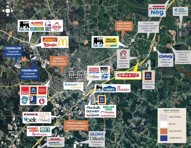 721 Andrews St, Salisbury, NC for sale - Building Photo - Image 2 of 6