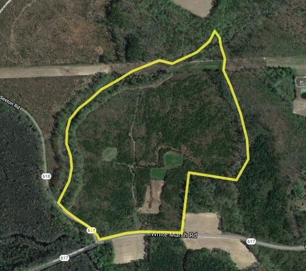 White Marsh Rd, Elberon, VA for sale - Aerial - Image 1 of 1