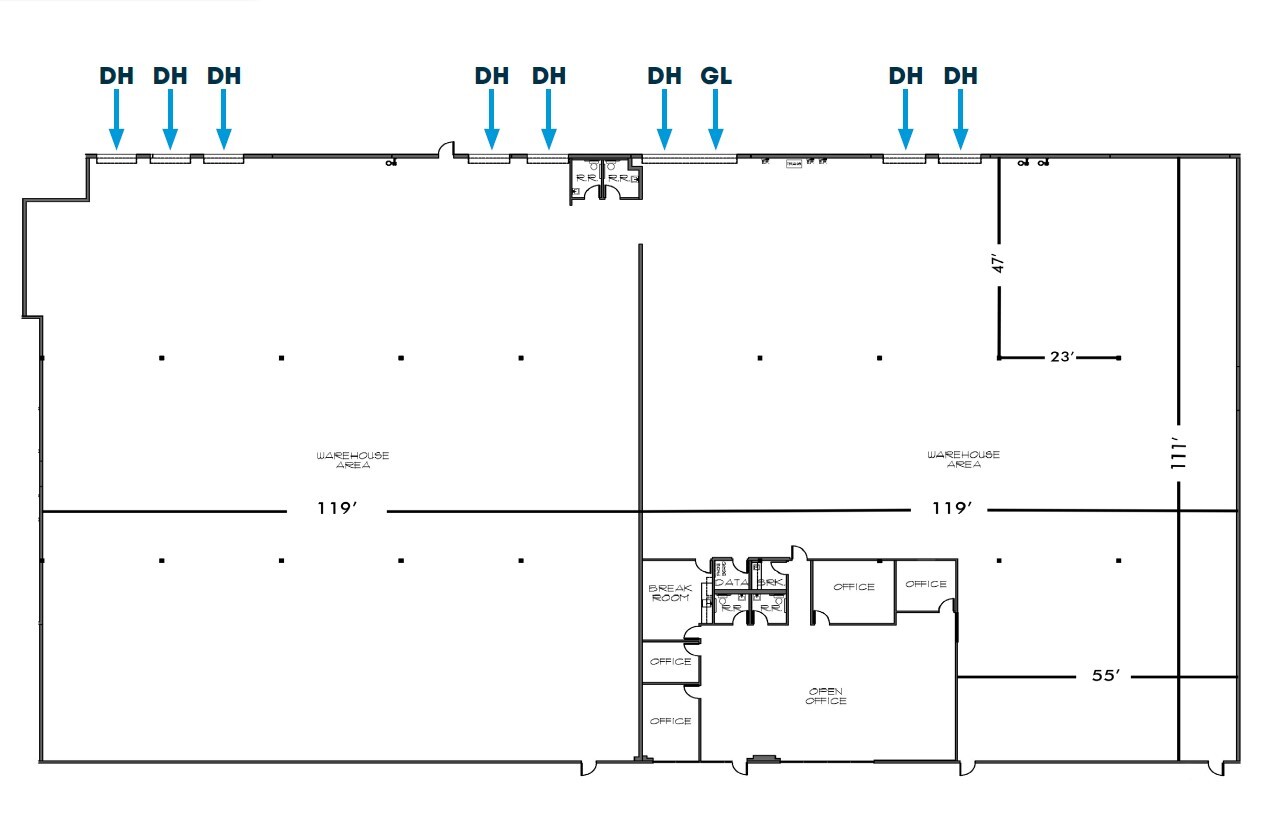 1660 Iowa Ave, Riverside, CA for sale Floor Plan- Image 1 of 1