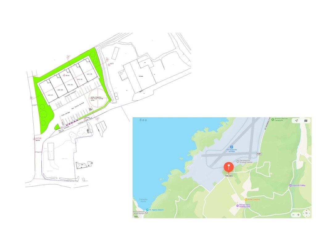 Higher Trevelles St, St Agnes for lease Site Plan- Image 1 of 1