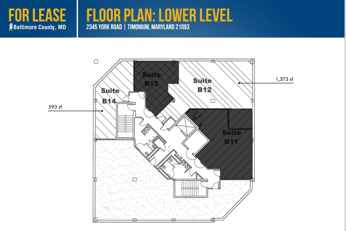 2345 York Rd, Timonium, MD for lease Floor Plan- Image 1 of 1