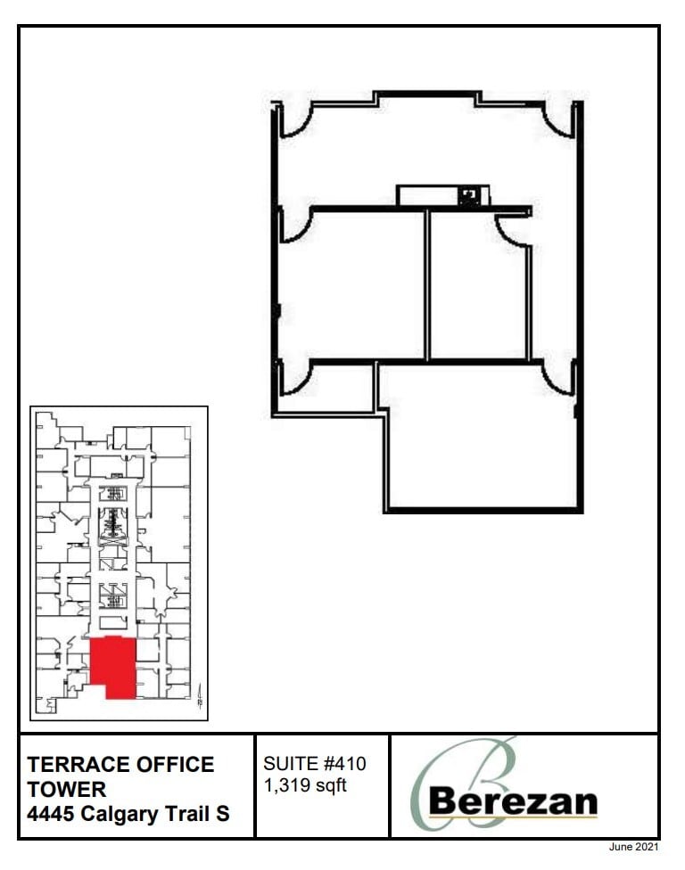 4445 Calgary Trl, Edmonton, AB for lease Floor Plan- Image 1 of 1