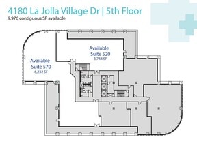 4180 La Jolla Village Dr, La Jolla, CA for lease Floor Plan- Image 1 of 1