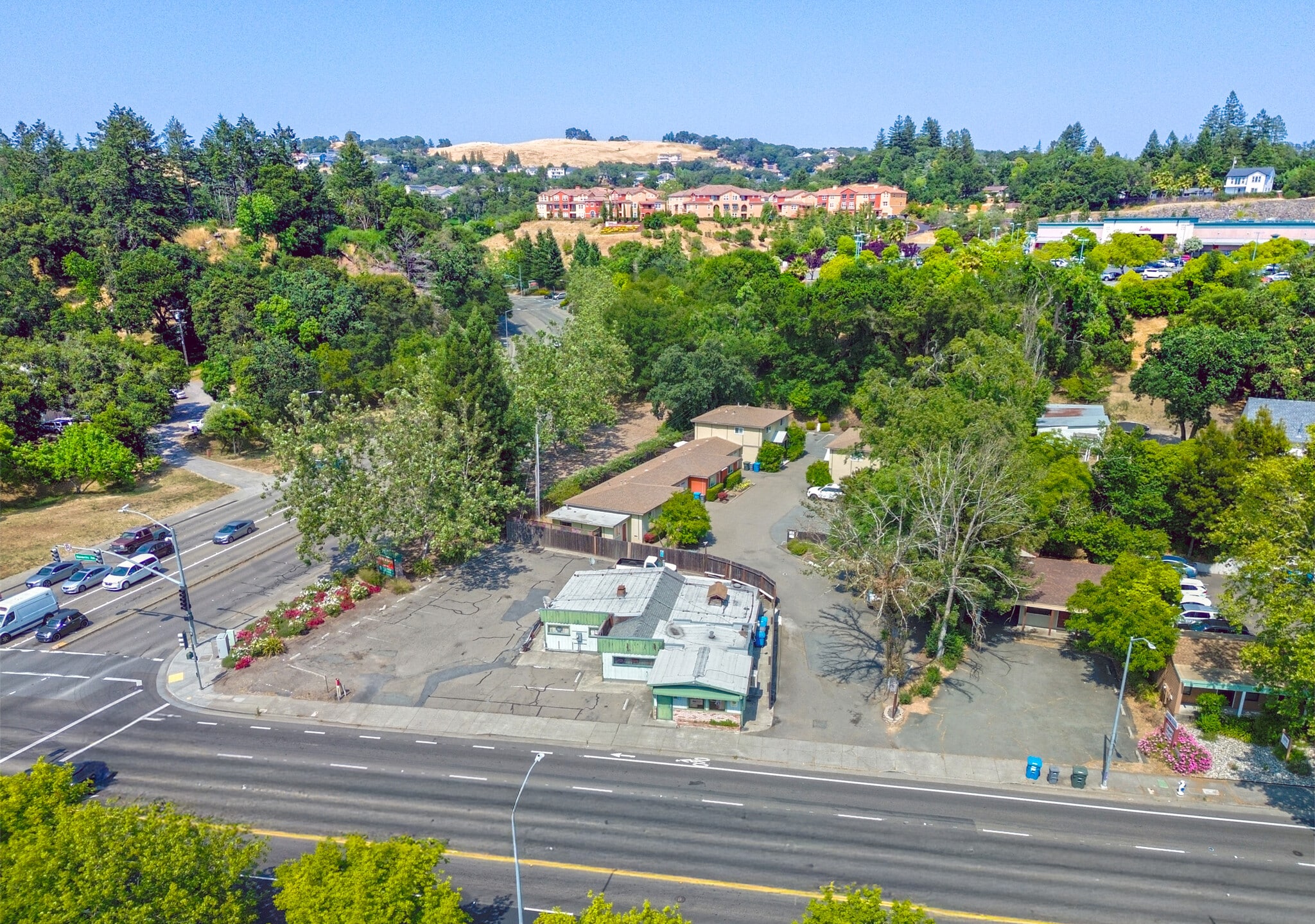 3320 Mendocino Ave, Santa Rosa, CA for sale Aerial- Image 1 of 7
