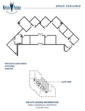 949 S Coast Dr, Costa Mesa, CA for lease Floor Plan- Image 1 of 1