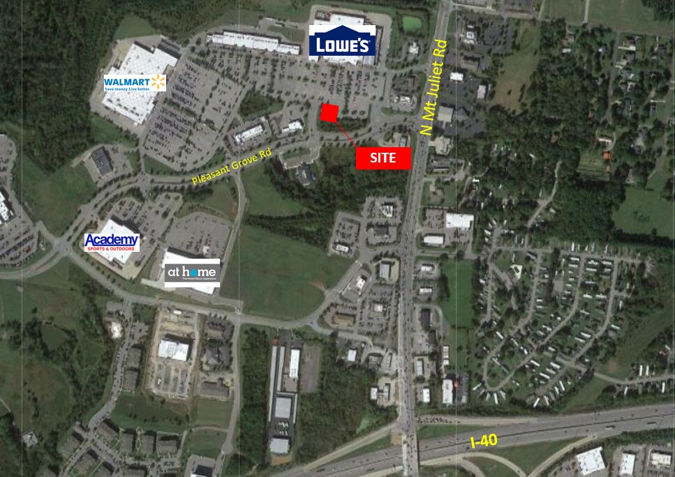 Pleasant Grove Road, Mt Juliet, TN for sale Aerial- Image 1 of 1