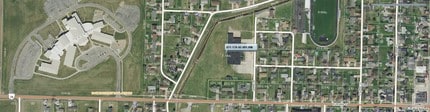 201 Leanne Dr, Edon, OH - AERIAL  map view