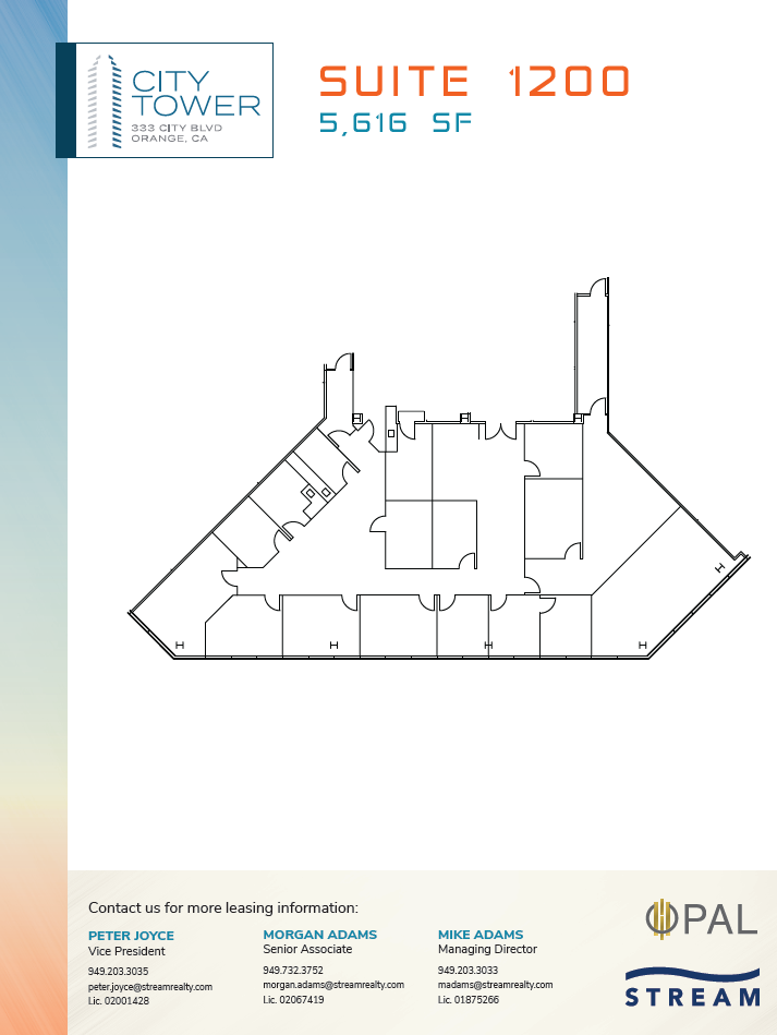 333 City Blvd W, Orange, CA for lease Floor Plan- Image 1 of 1