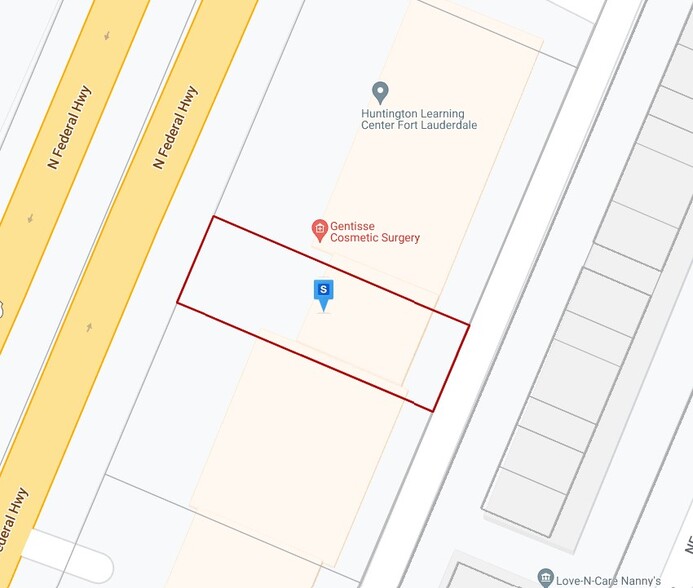 5170 N Federal Hwy, Fort Lauderdale, FL for lease - Plat Map - Image 2 of 11