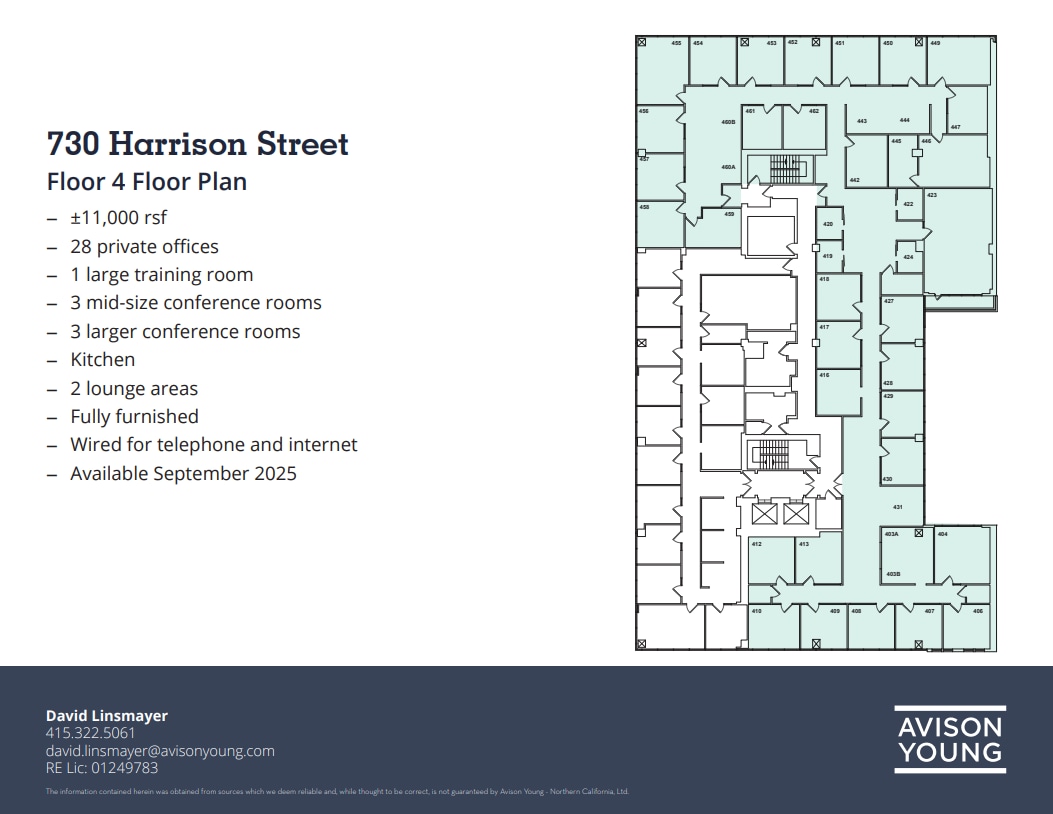 730 Harrison St, San Francisco, CA for lease Floor Plan- Image 1 of 1