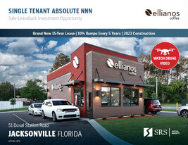 Ellianos Coffee - Jacksonville FL - NNN Property