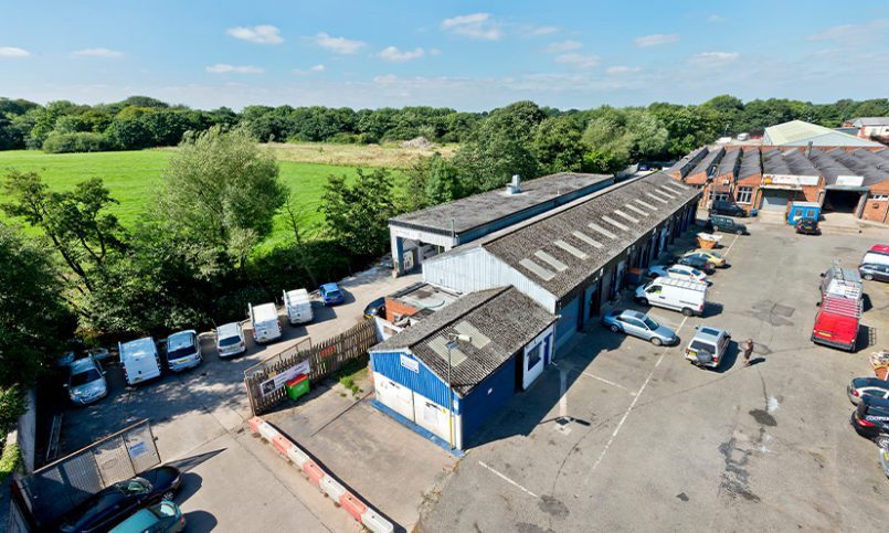 Grove Mill, Eccleston for lease - Aerial - Image 2 of 4