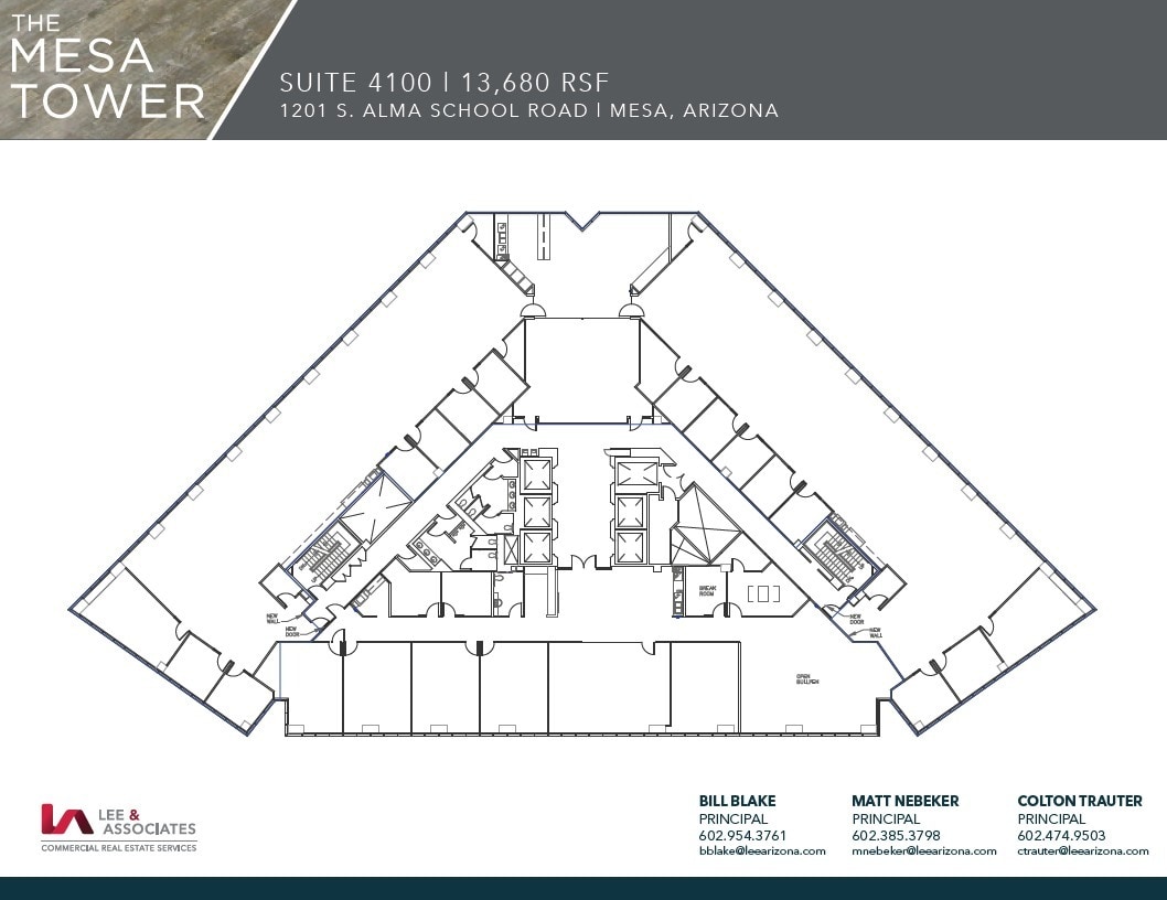 1201 S Alma School Rd, Mesa, AZ for lease Floor Plan- Image 1 of 1