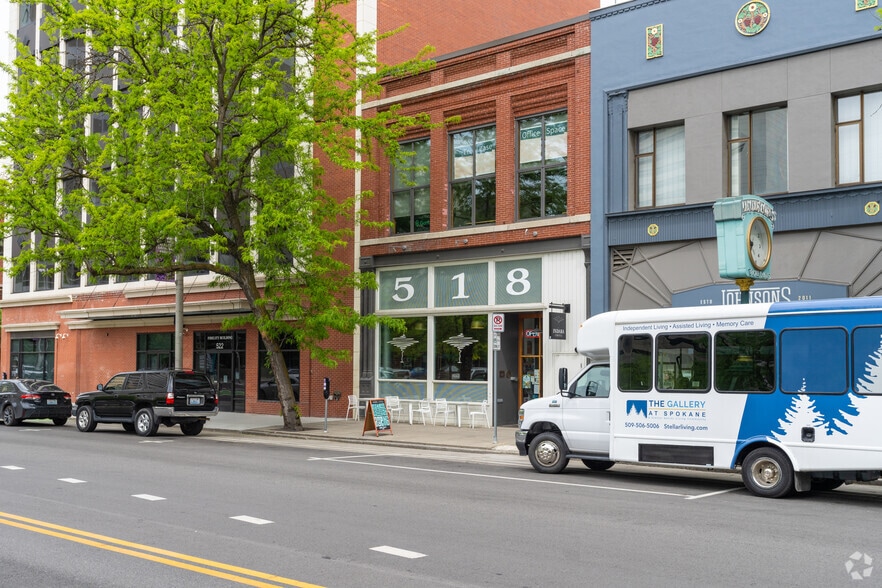 518 W Riverside Ave, Spokane, WA for lease - Primary Photo - Image 1 of 5