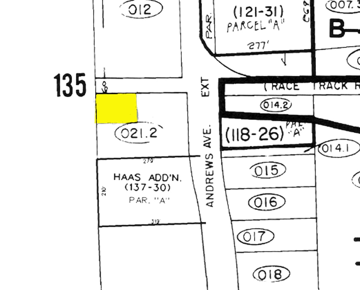 451 SW 12th Ave, Pompano Beach, FL for sale Plat Map- Image 1 of 1