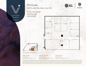 3030 Nowitzki Way, Dallas, TX for lease Floor Plan- Image 1 of 16