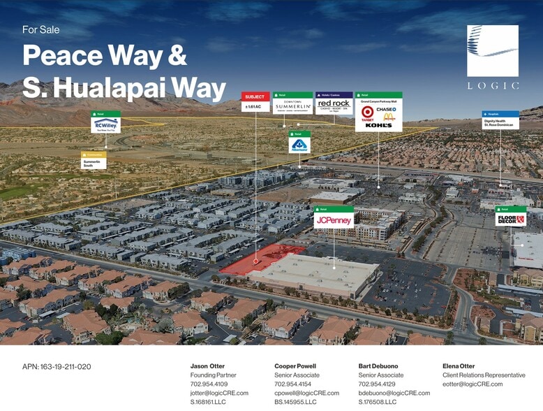Peace Way, Las Vegas, NV for sale - Primary Photo - Image 1 of 5