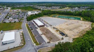 2457 Gum Branch Rd, Jacksonville, NC - AERIAL  map view