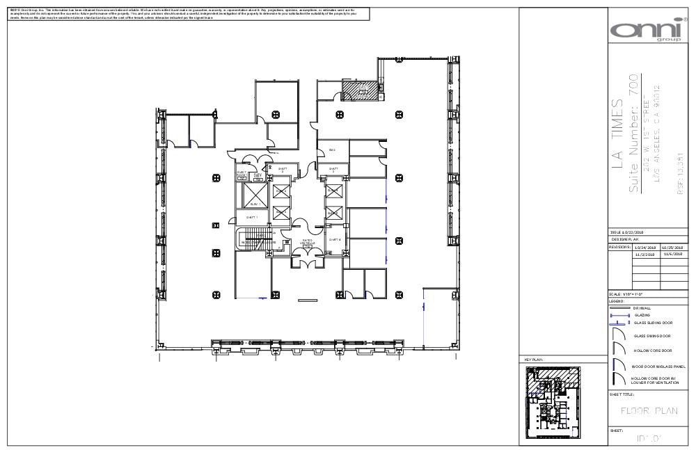 145 S Spring St, Los Angeles, CA for lease Floor Plan- Image 1 of 1